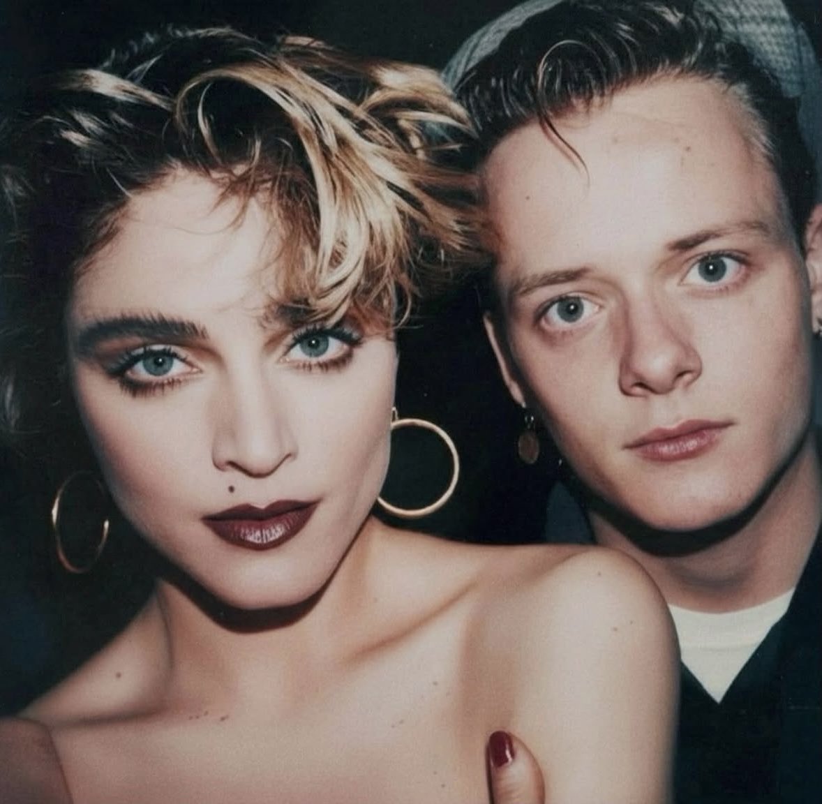 Madonna con Martin Burgoyne.