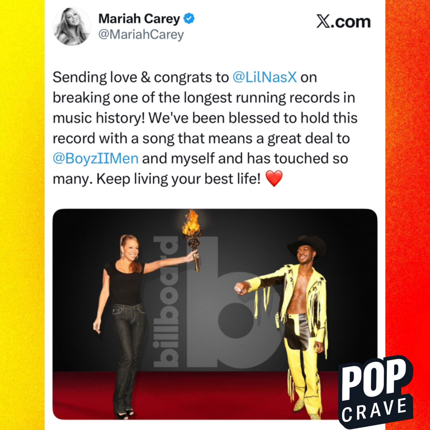 Mariah Carey Lil Nas X