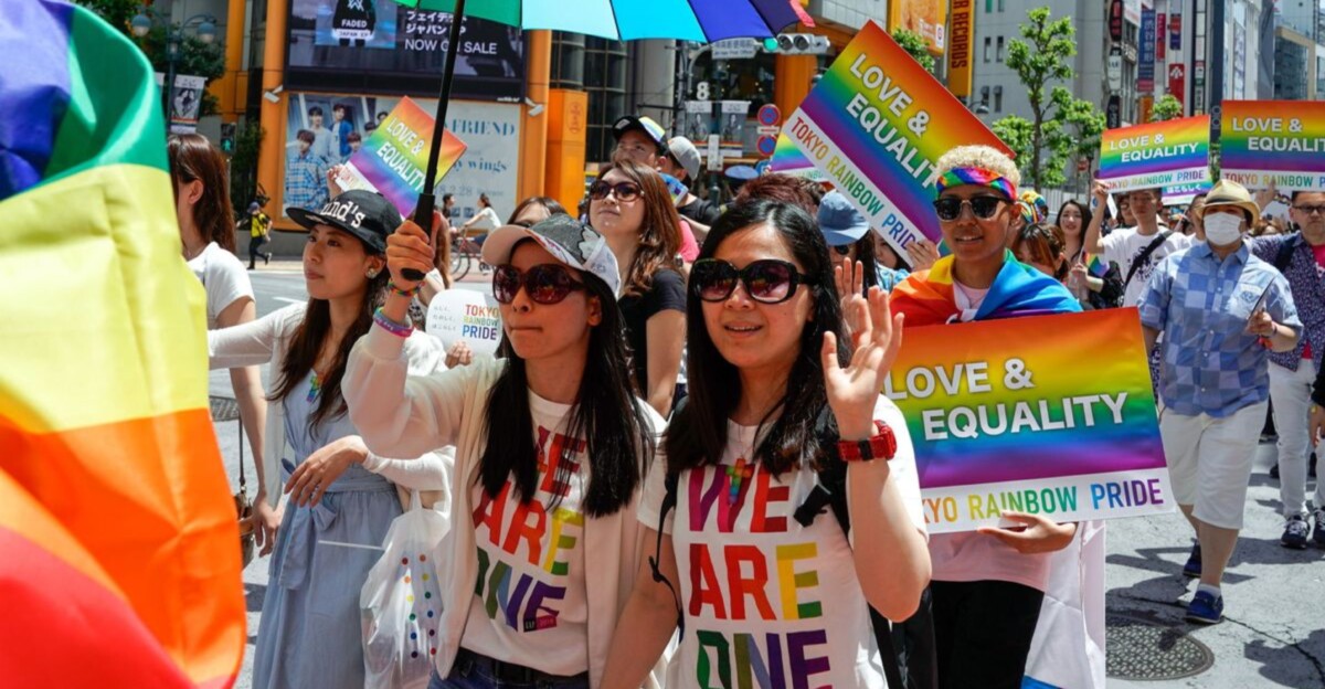 Celebración del Orgullo en Tokio en 2018.