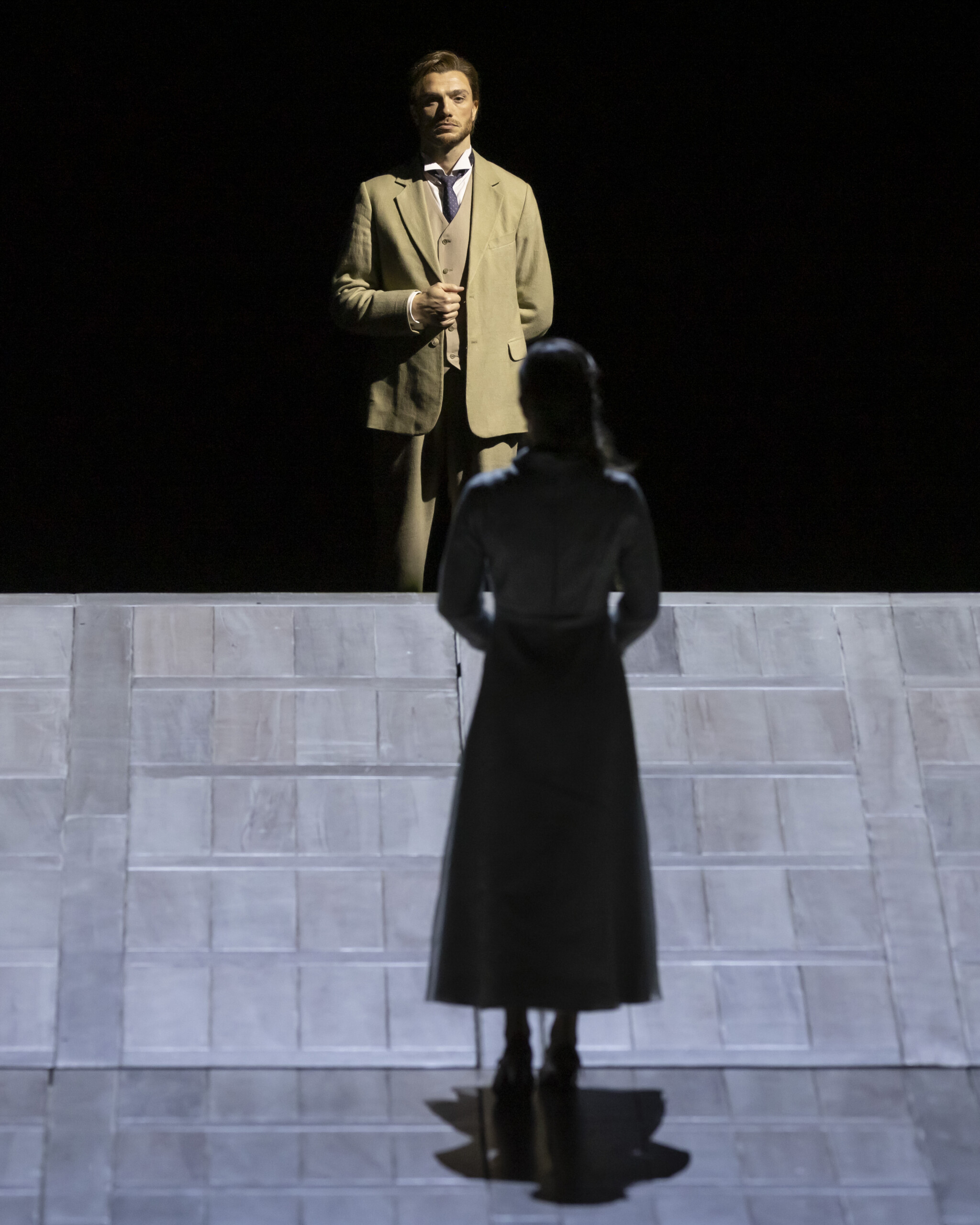 Con 'Eugenio Oneguin' comienza el año 2026 el Palau de Les Arts de Valencia. Foto: Miguel Lorenzo-Mikel Ponce.