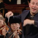 Yannick Nézet-Séguin dirigió el Concierto de Año Nuevo 2026 en Viena. Foto: captura de TVE.