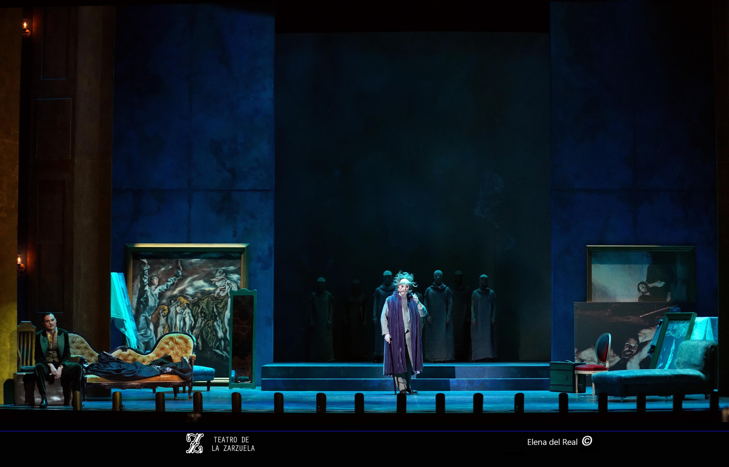 El retablo del Maese Pedro, De Falla, en el Teatro de La Zarzuela, en el espectáculo 'La edad de plata'. Foto: Elena del Real.