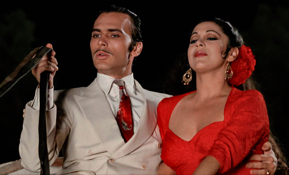 Isabel Pantoja y Jose Coronado en 'Yo soy esa'.