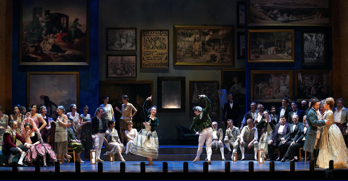 'La edad de plata', un díptico español con dos obras cortas: 'Goyescas' y 'El retablo de Maese Pedro'. Foto: Elena del Real.