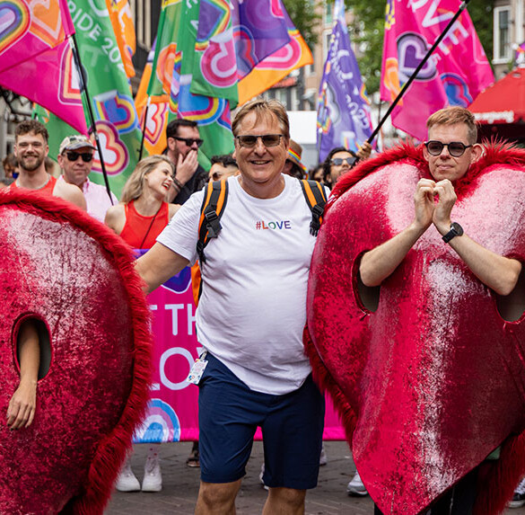 Lucien Spee, director del WorldPride Ámsterdam: "En este momento de polarización, la unidad es un valor"