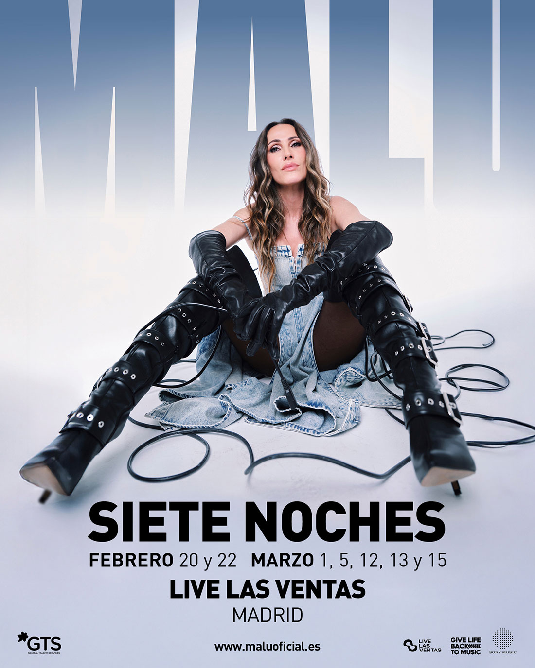 Malú Siete noches Shangay