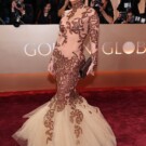 Jennifer Lopez en los Globos de Oro 2026.