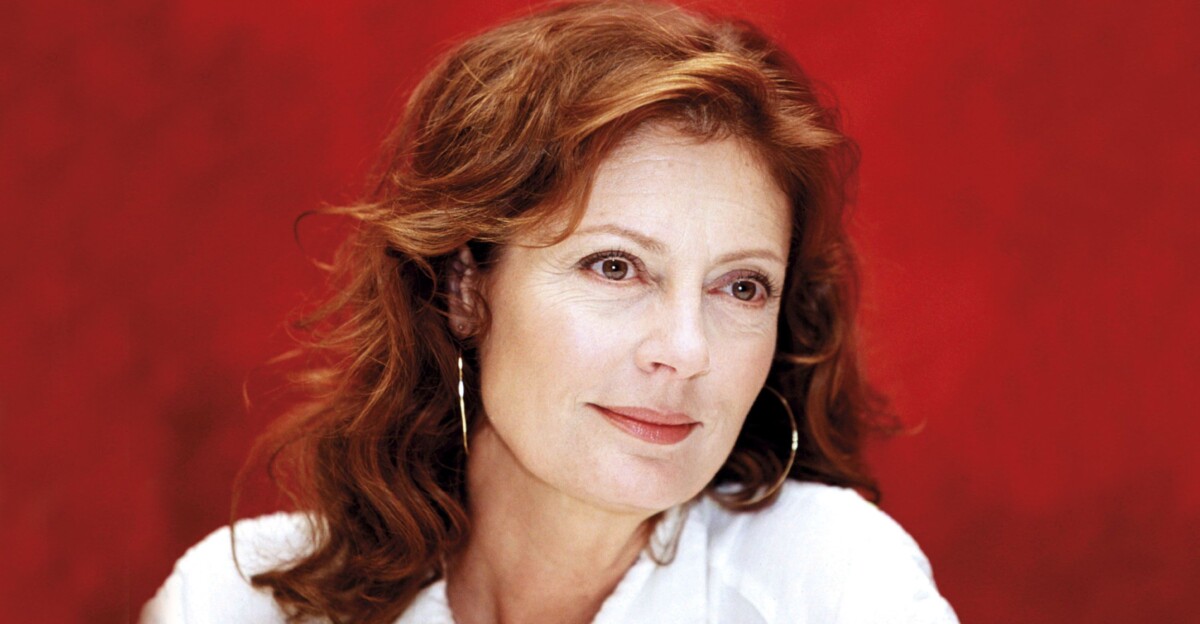 La actriz Susan Sarandon.