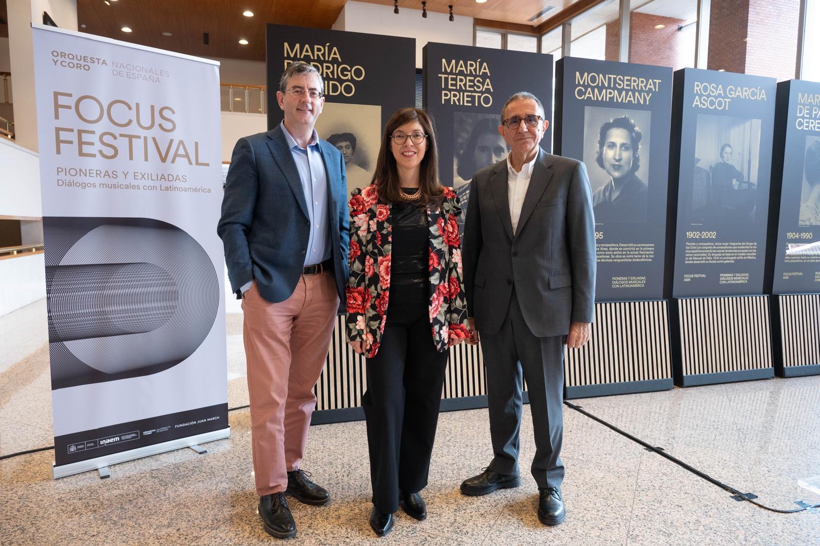 Presentación de la nueva edición de Focus en el Auditorio Nacional de Música de Madrid. Foto: Rafa Martín.