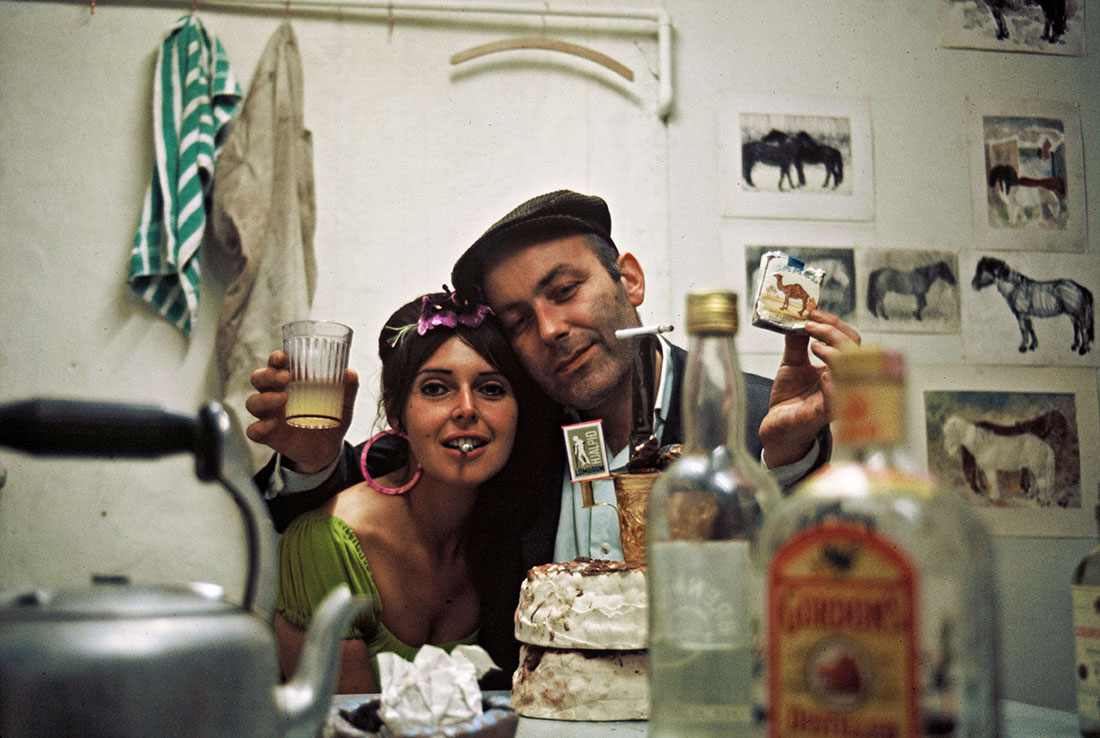 Fotografía Dieter Roth y Dorothy Iaonne (1967)