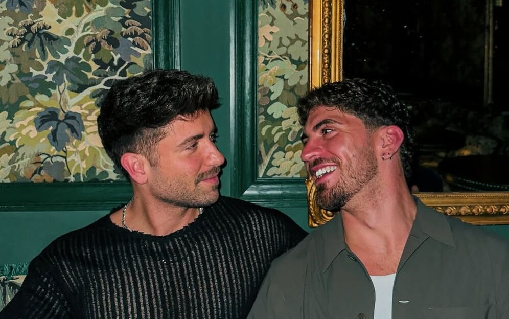 Pablo Alborán con Juan Sesma