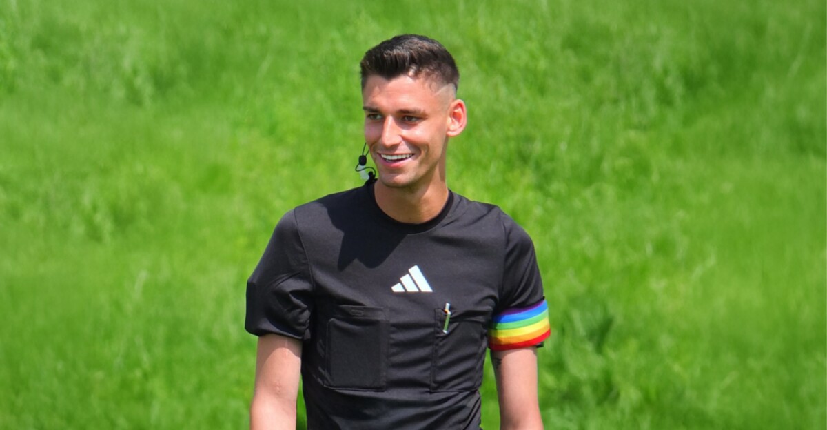 El árbitro de fútbol Pascal Kaiser.