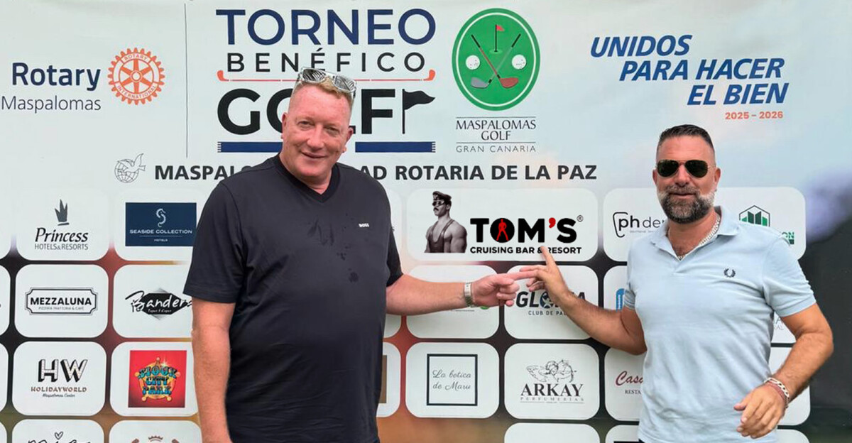 Mark Alexander Schuetze y Miguel Salamanca posan juntos.