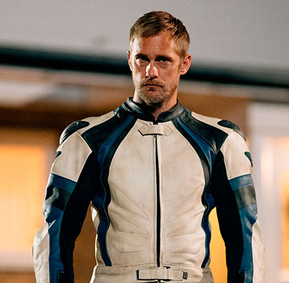 Alexander Skarsgård: "No me sentí valiente por hacer 'Pillion', sino agradecido"