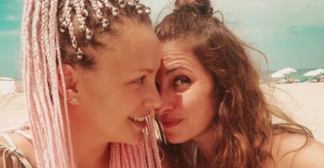 La pareja nunca ha escondido su amor.