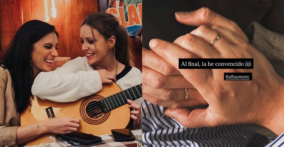 María Peláe y Alba Reig anuncian su boda en redes