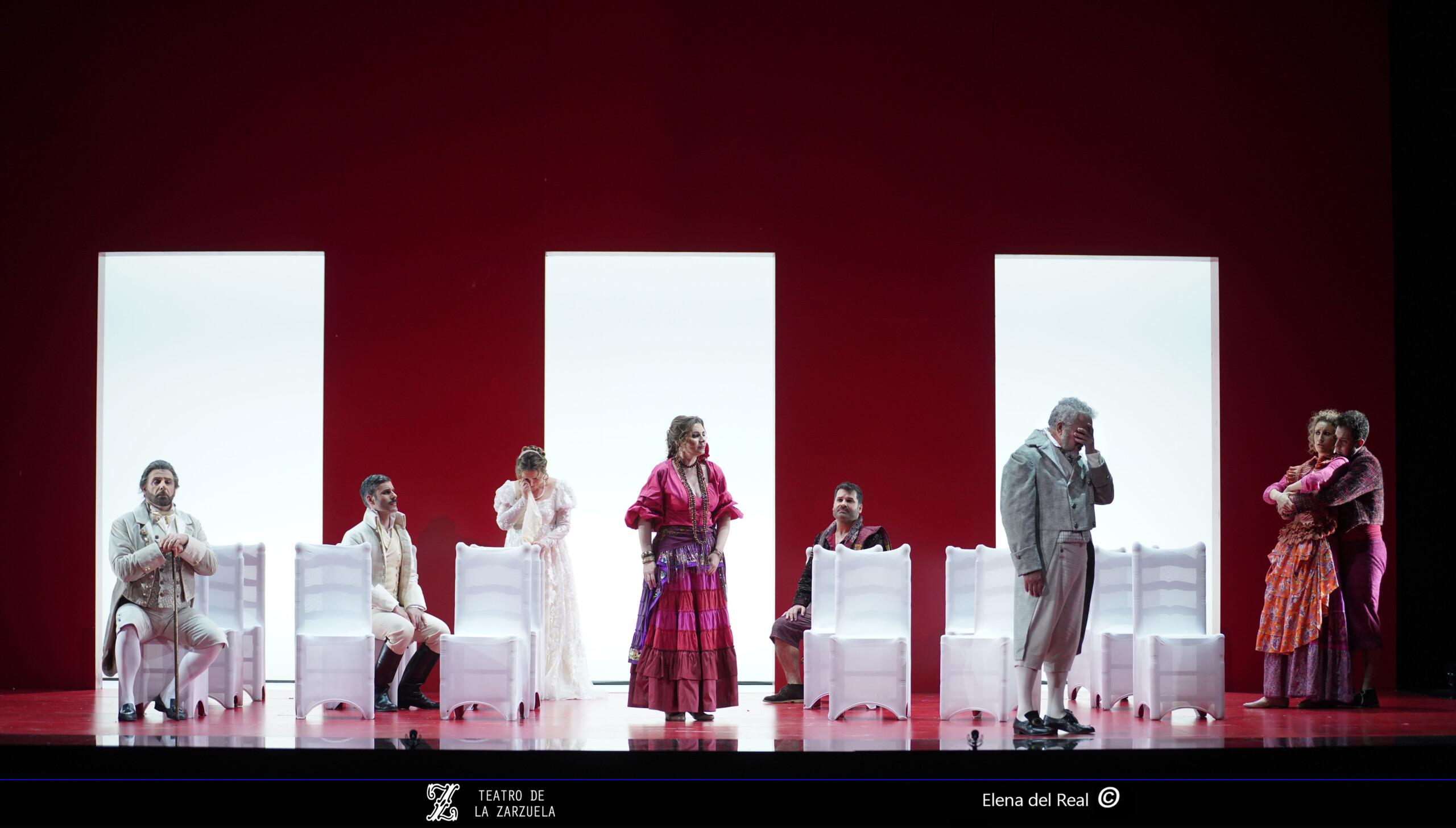 El Gitano por Amor se acaba de estrenar en el Teatro de La Zarzuela. Foto: Elena del Real.
