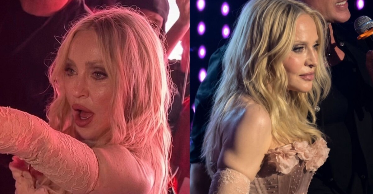 Madonna bailando para celebrar sus 'Confessions'