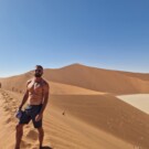 Fernando en Namibia.
