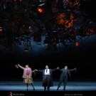 María Rey-Joly (Ludmila), Günther Groissböck (Kekal), Manel Esteve (Krušina) en La novia vendida, que se acaba de estrenar en el Teatro Real. Foto: Javier del Real.