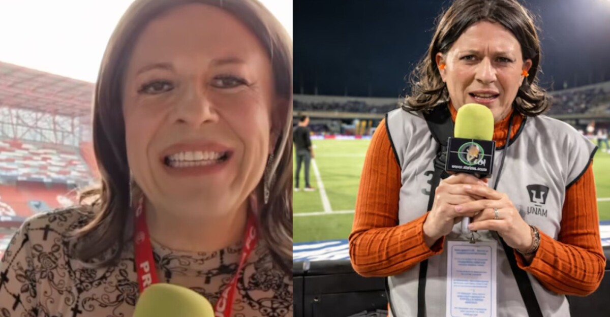 Roxana Olarte hace historia como la primera reportera deportiva trans en México