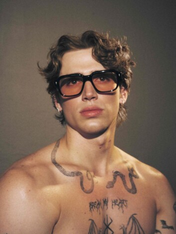 El actor posando para Cultured.