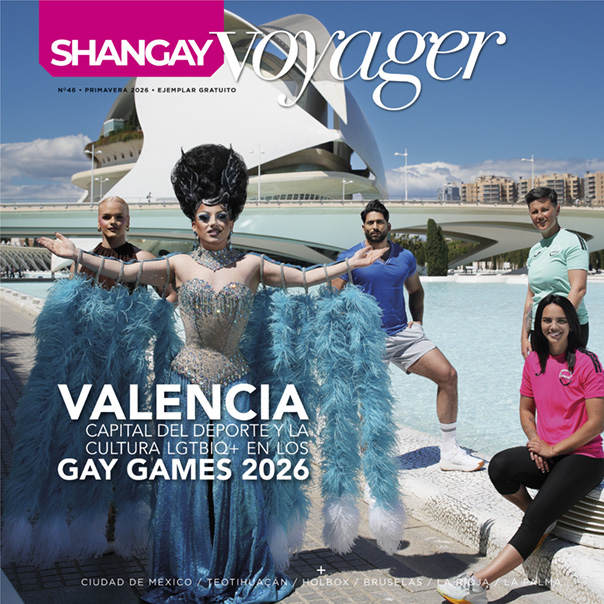 Portada de la revista Shangay Voyager 46