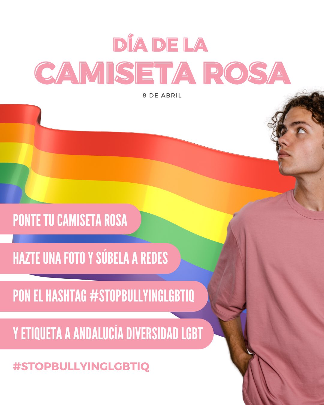 Día camiseta rosa
