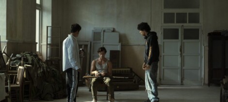 Rodaje de 'La Bola Negra'.