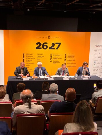 Presentación de la temporada 2026/27 del Teatro Real.