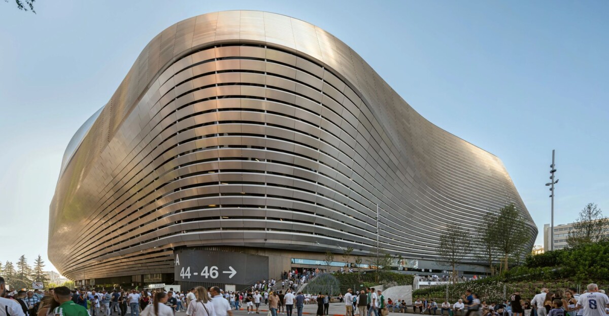 El Bernabeu, estadio donde sucedieron los hechos.