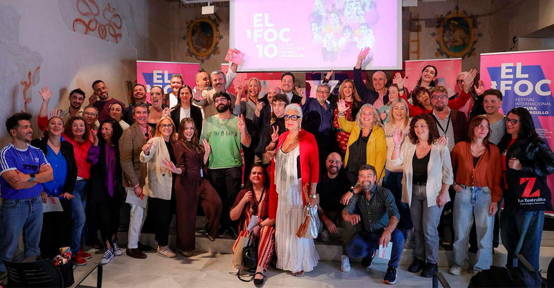 Foto de familia en la presentación del FOC '26.