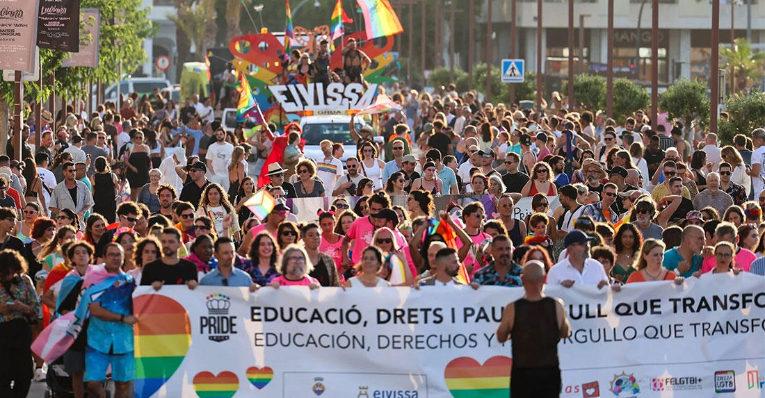 Ibiza Pride 2026, la edición más comprometida y festiva del Orgullo de la isla, "unidos por el arcoíris"