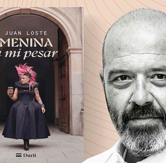 Juan Loste: "Aspiro a que la novela 'Menina a mi pesar' sea para todo el mundo"