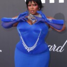 Lizzo, minutos antes de subirse al escenario.