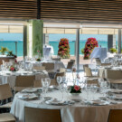 Todo un restaurante de lujo en el Parador.