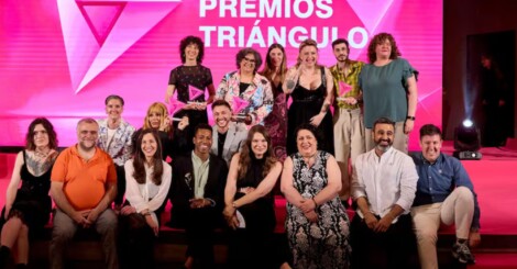 Los premiados de la gala.