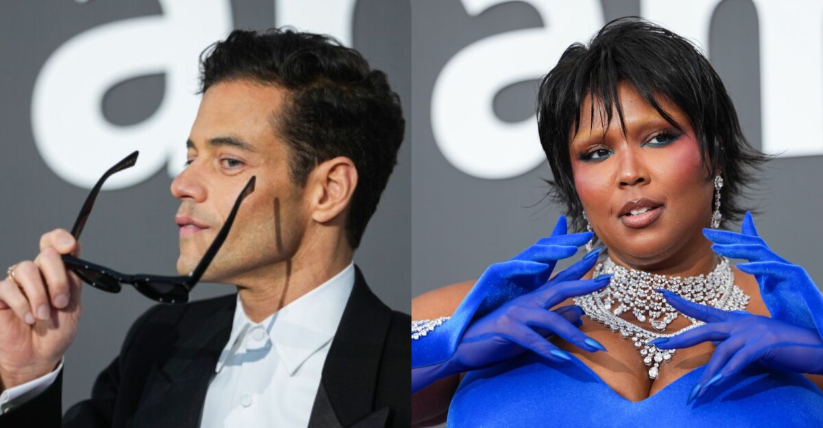 Rami Malek y Lizzo, algunos de los invitados.