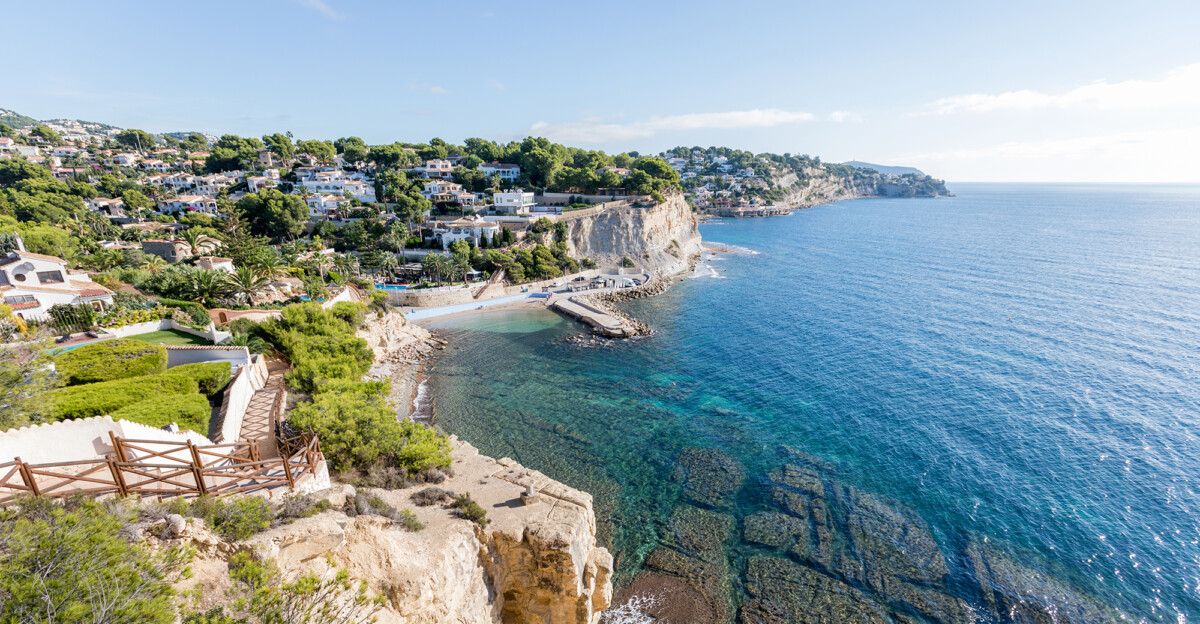Cala de l’Advocat en Benissa.