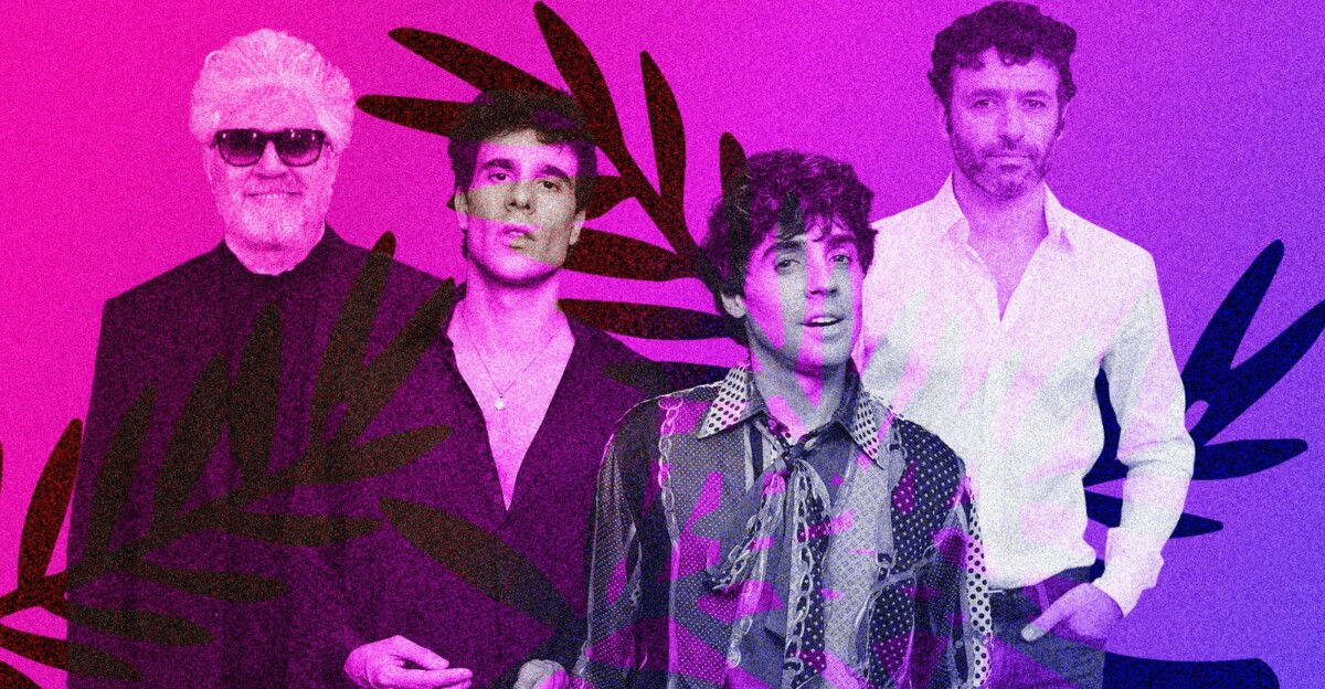 Javier Calvo, Javier Ambrossi, Pedro Almodóvar y Rodrigo Sorogoyen: a la conquista del Cannes más español