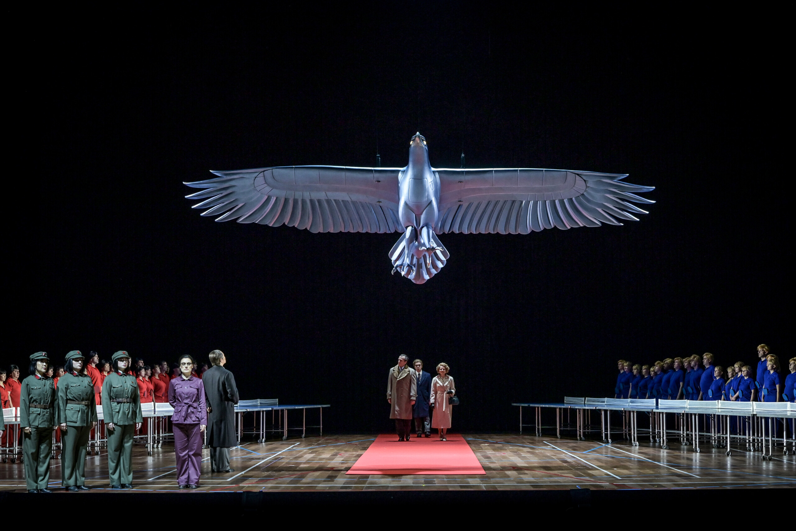 Nixon in China, de John Adams, se verá en una propuesta de la Ópera de París. Foto: Vincent Pontet ONP
