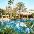 Piscina Hotel Los Jameos en Lanzarote.