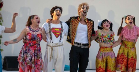 Imagen de la representación del musical.