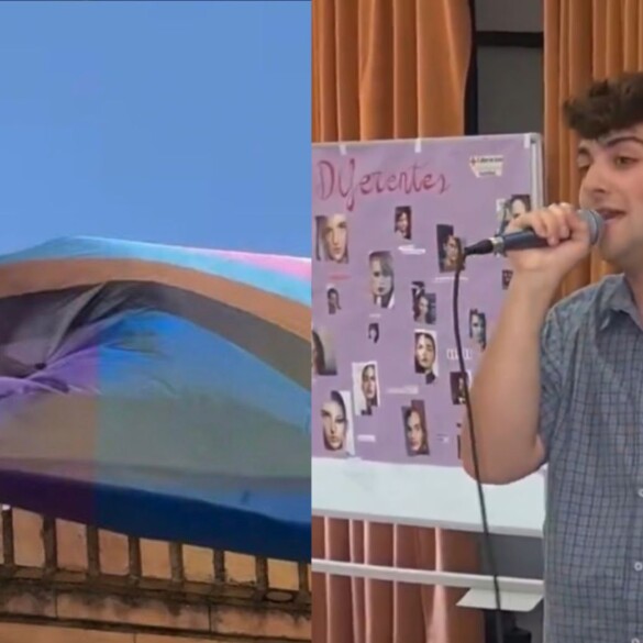 Juanjo Bona regresa a su instituto como icono LGTBIQ+: "Ojalá haberlo podido ser quien soy toda mi vida"