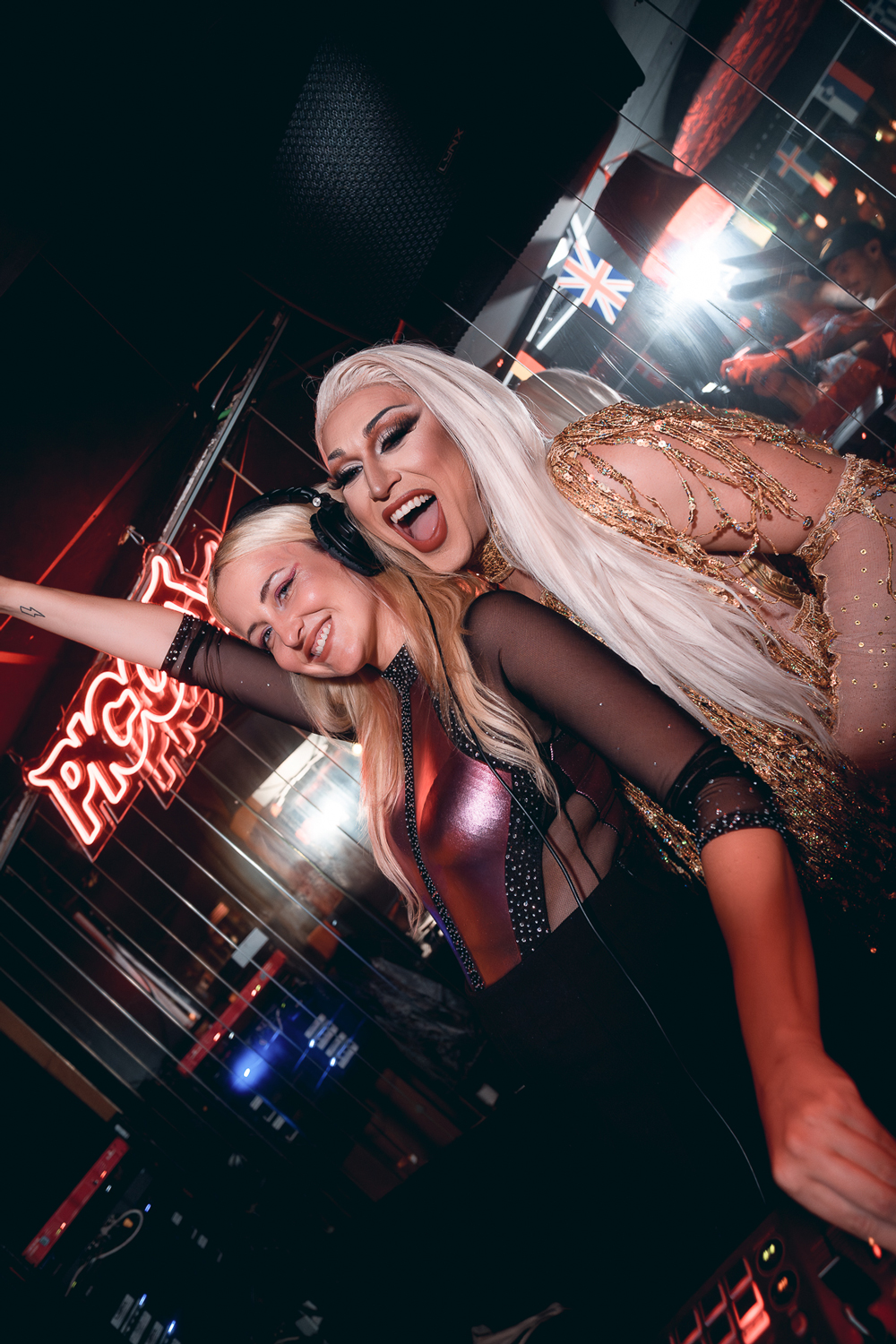Kuve y Kelly Roller en Picca Club.