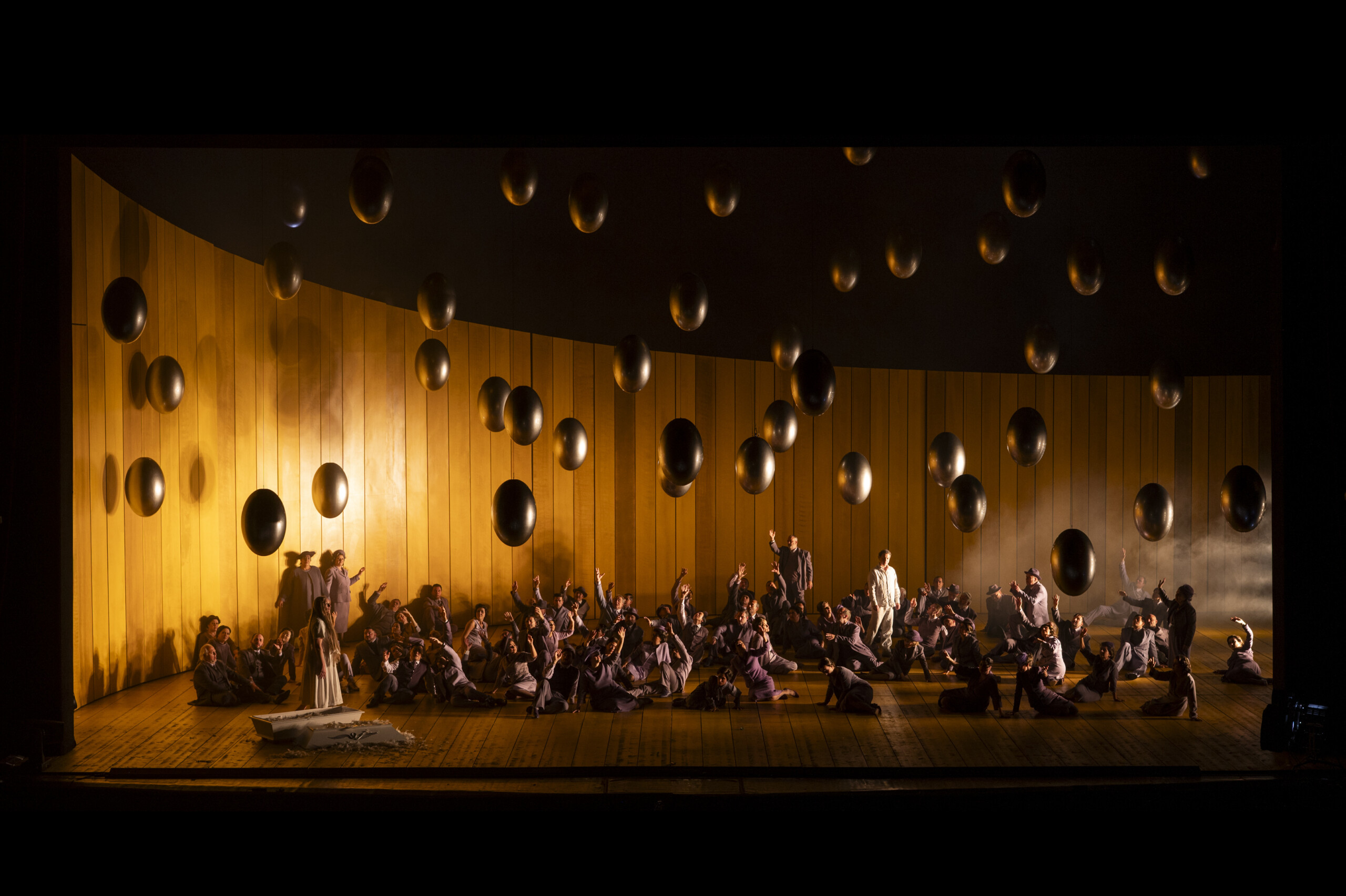 Esta nueva producción de Lohengrin es una coproducción con la Ópera de Roma. Foto: Fabrizio Sansoni-Opera di Roma.