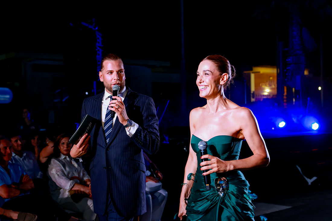 Eduardo Navarrete y Raquel Sánchez Silva. Fotos: Fabio Sampedro para Torrevieja Weekend