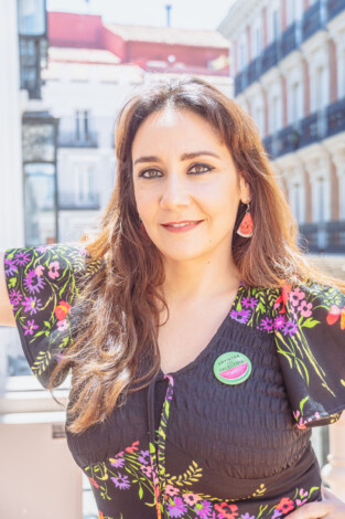 La actriz y dramaturga Carolina África.