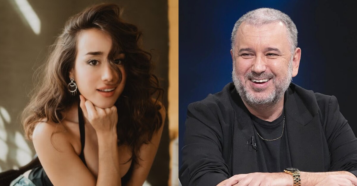 La actriz Priscilla Delgado y el director Félix Sabroso.