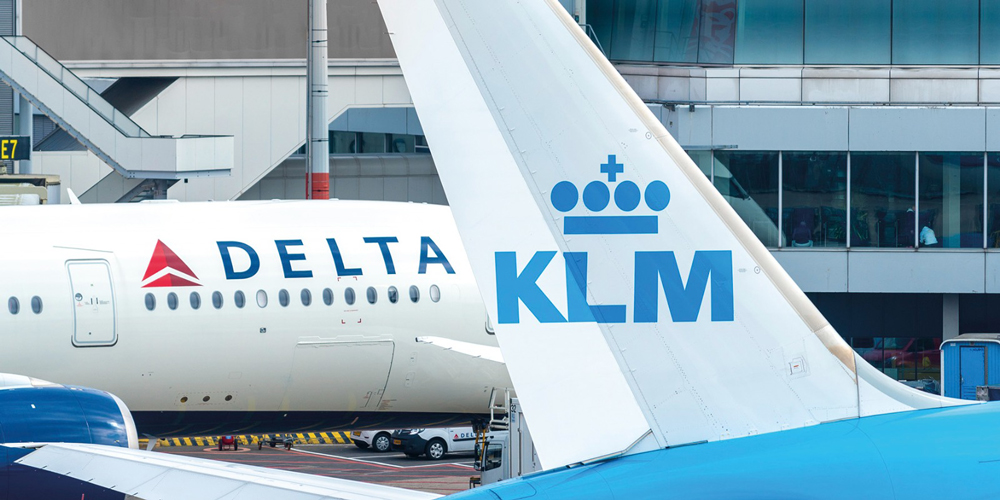KLM, aerolínea oficial del WorldPride de Ámsterdam.